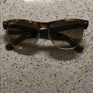 Ray-Ban Clubmaster Oversized RB4175 Tortoise Frame